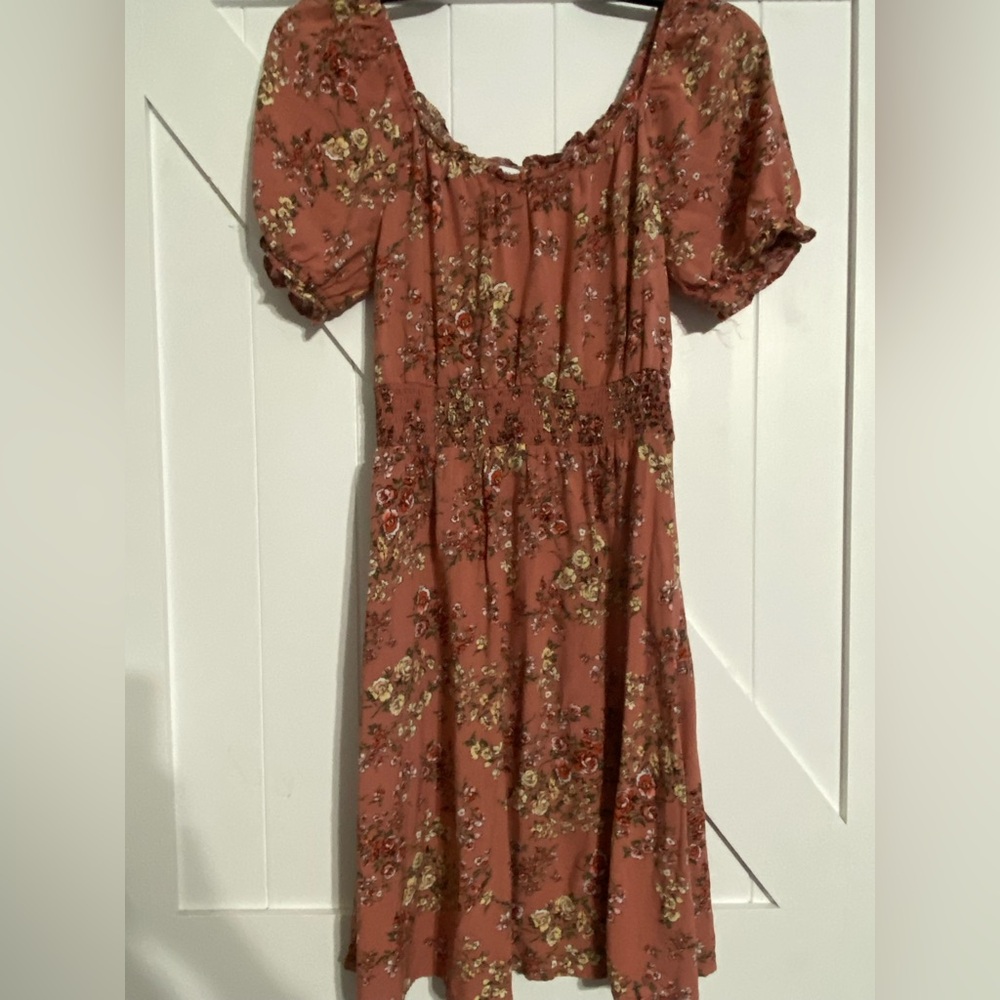 Luxology Size Medium Pink Floral Dress